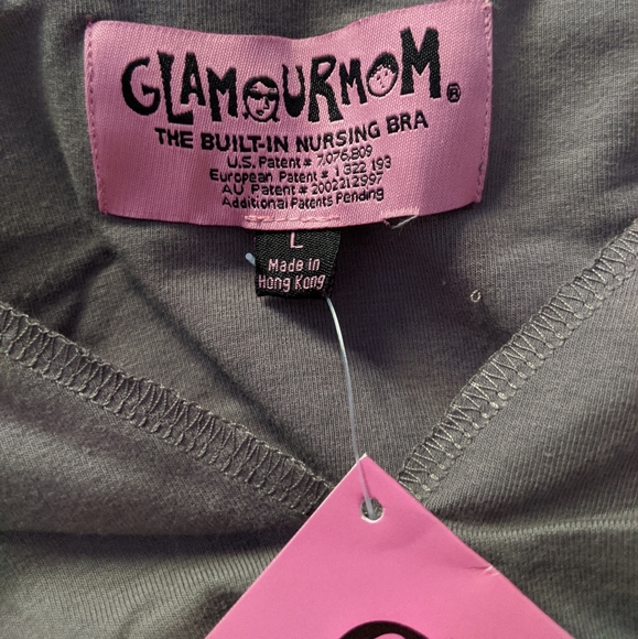 Glamourmom Nursing Long Sleeve Shirt - Picture 5 of 8